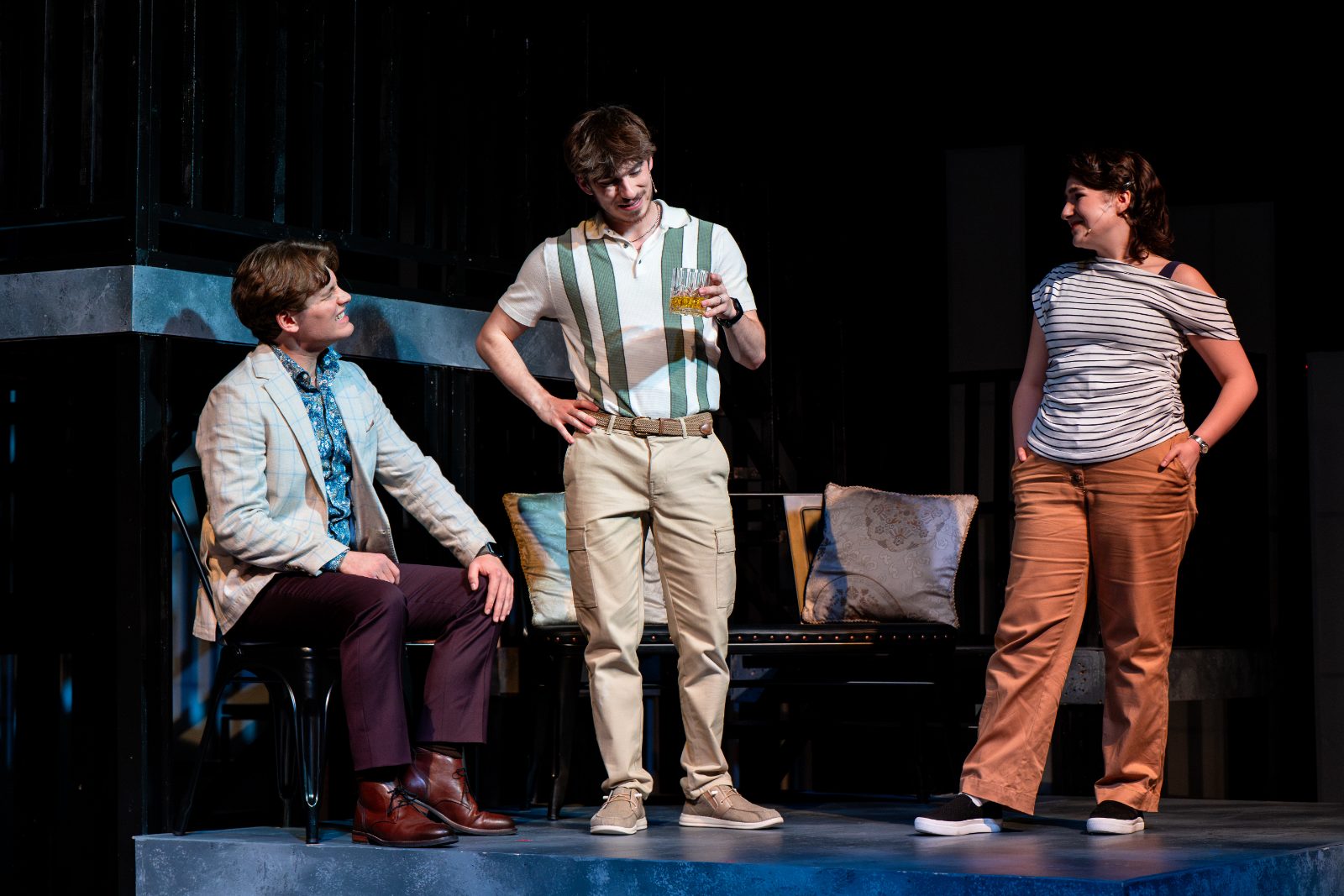 Isaac Hohl as Harry in Company